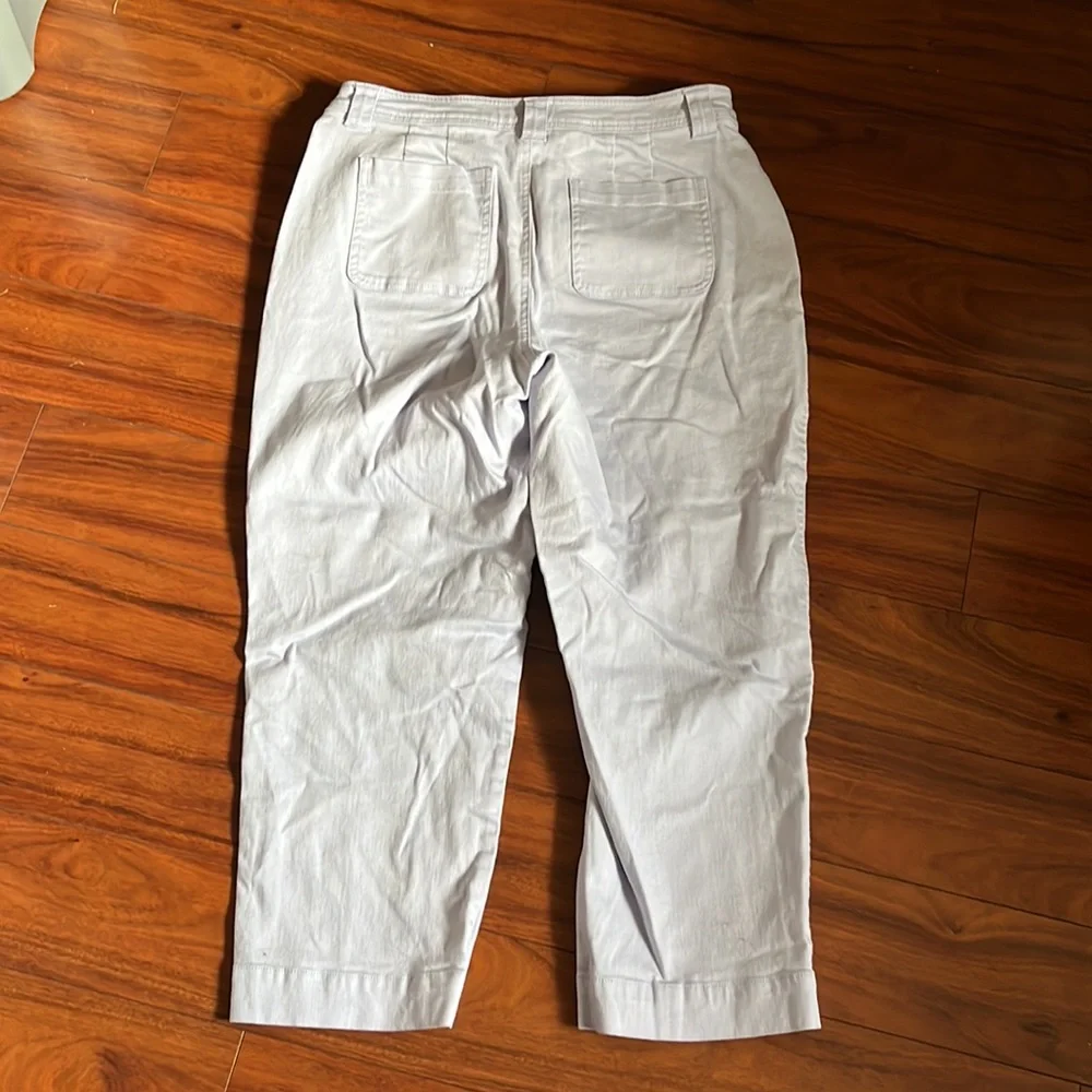 Lavender size 12 crop pants - Picture 2 of 4